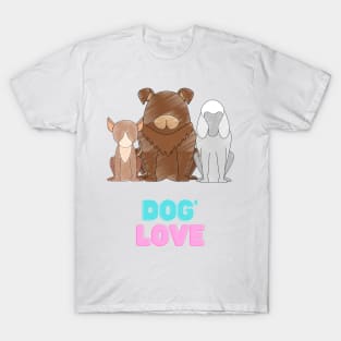 Love dog my family T-Shirt